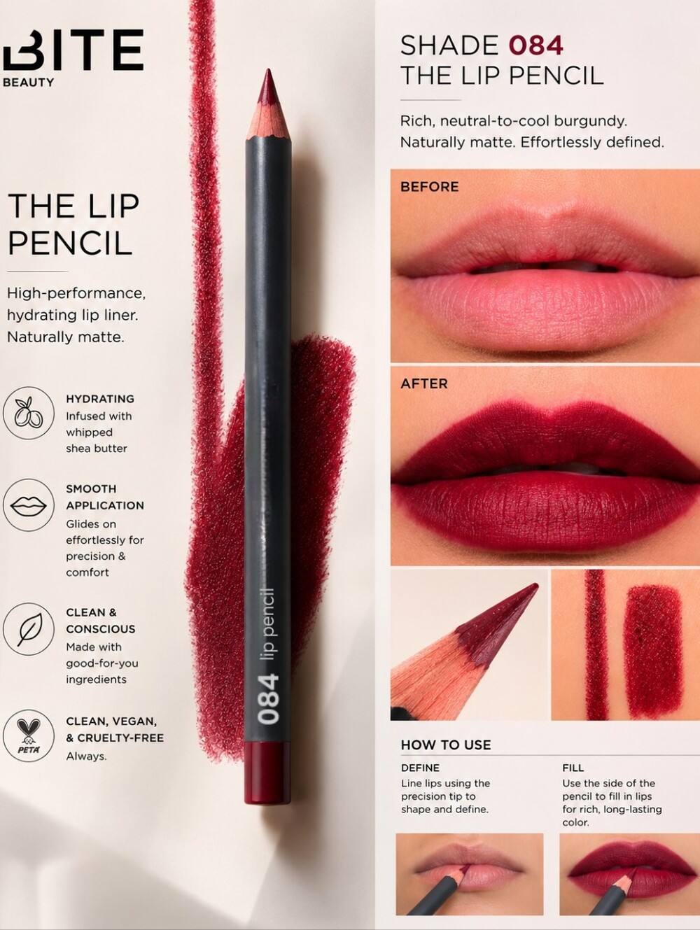 BITE Beauty Lip Pencil - 084